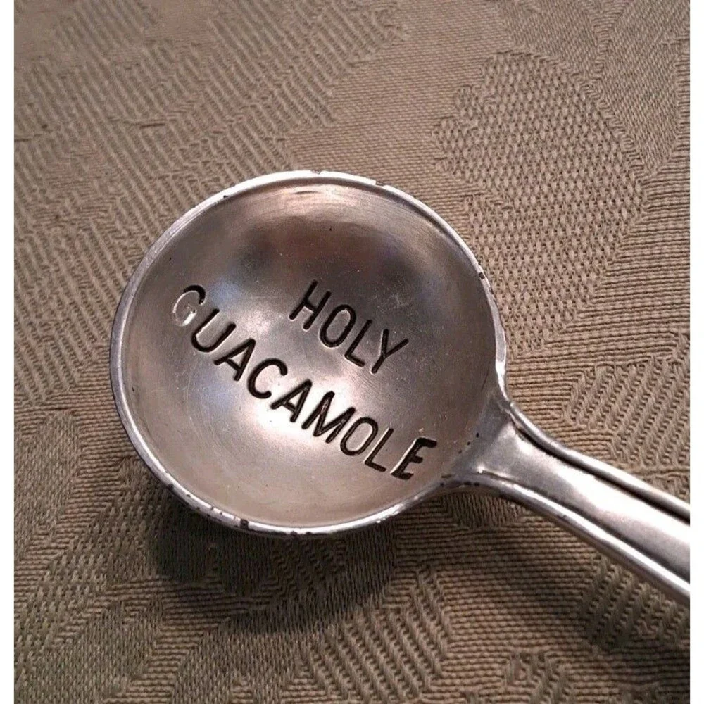 Mud Pie Spoon, Silver Tone NEW 